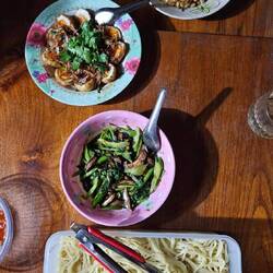 alles extrem lecker👍 und viel war auch vegetarisch 👍