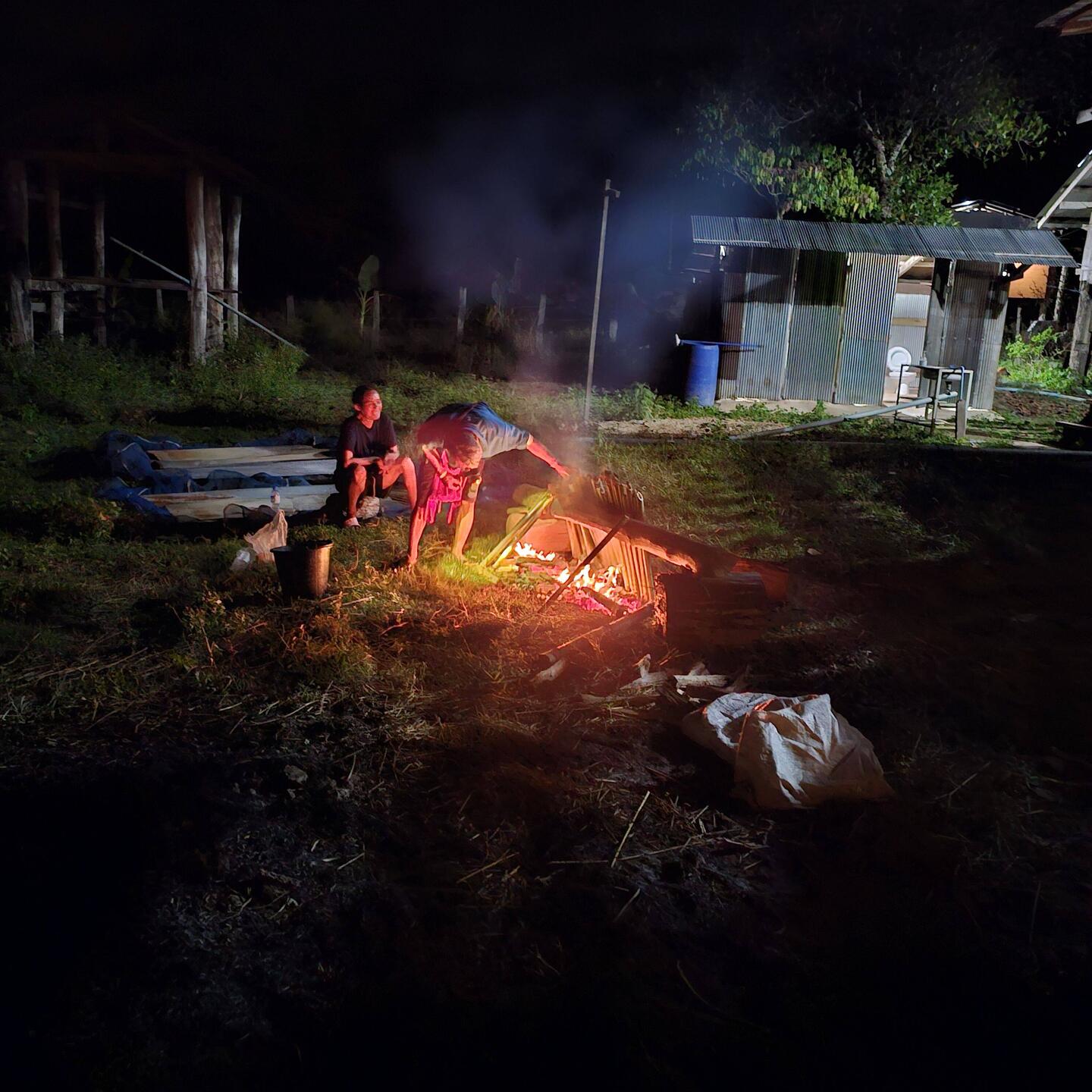 auch wieder Sticky-Reis, der als Beilage serviert wurde 👍