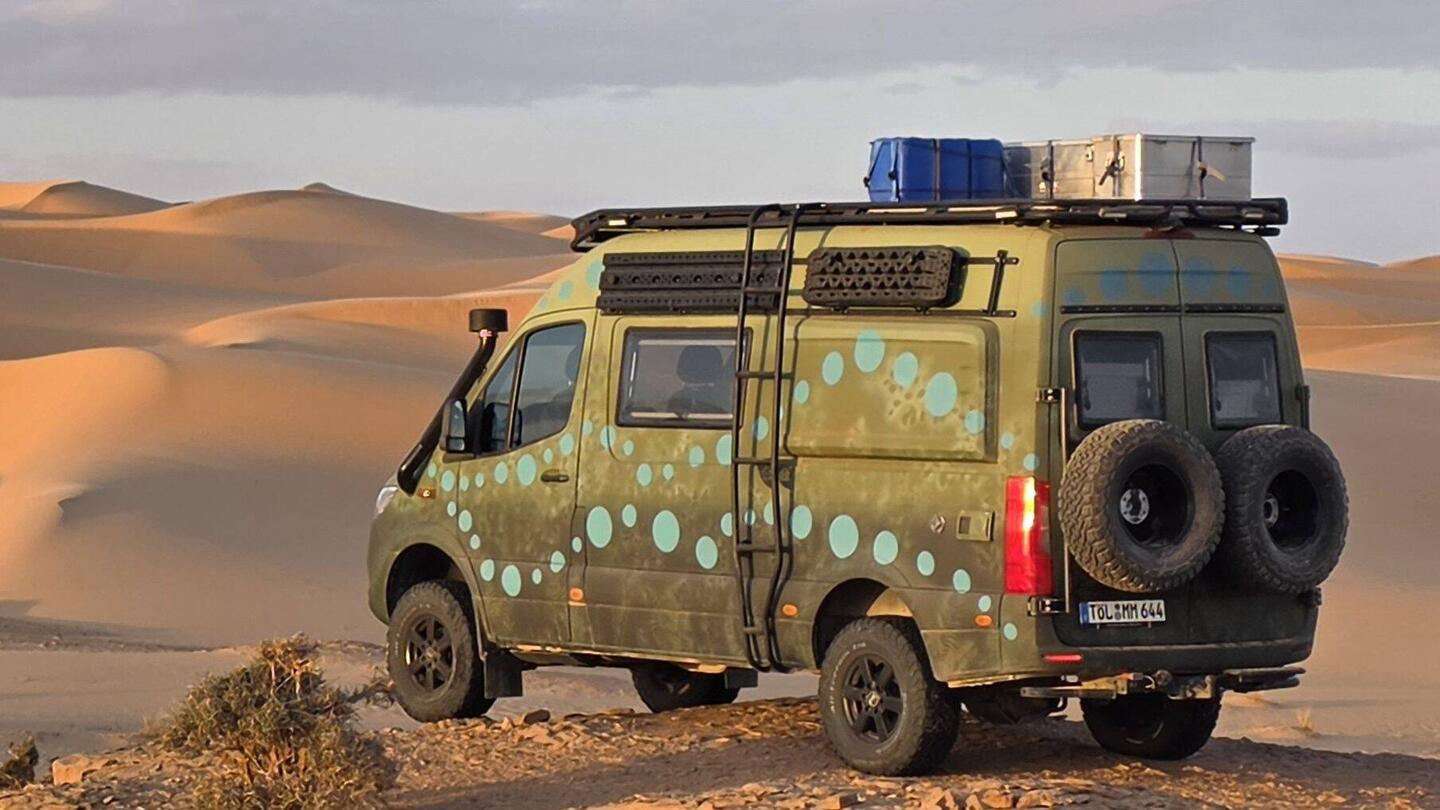 A dream spot on top of the pass, all alone