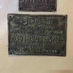 Ovn til tørring fra 1938