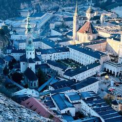 Impresionantes vistas de Salzburgo desde lo alto, ¡vale cada paso!
