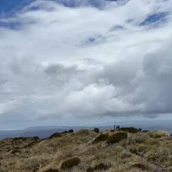 Rechts de zee, links de bergen. Best wel bizar hoe dicht deze gletsjer bij de kust ligt!
