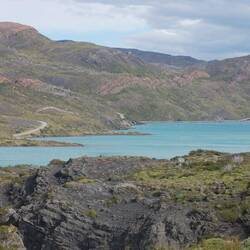 Blick auf den Lago Pehoe