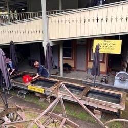 So wurde gold gewaschen