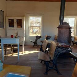 Foto durchs Fenster.