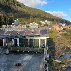 Blick von unserer Hotelterrasse