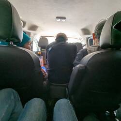 Weiterfahrt als Ölsardine 🚕