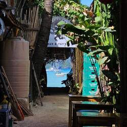 Und immer wieder ein Blick aufs Meer.