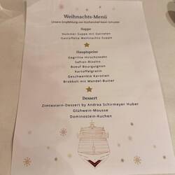 Weihnachtsmenü