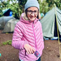 Die "Zottelhube" beim Fitnesstest auf Halbmast