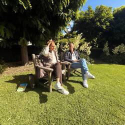 ...der Vorgarten war total gepflegt ☺️✨🦜