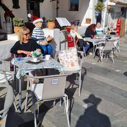 Ganz seltenes Bild, Moni ohne Jacke