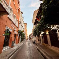 Abschied von der wunderschönen Altstadt Cartagenas