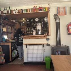 In der Küche des Refugios