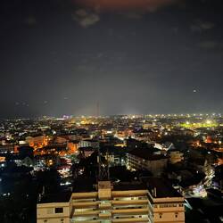 Blick von der Rooftop Bar