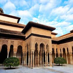 Entrance to Palace of the Lions
