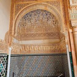 Blue leftover paint on decorations