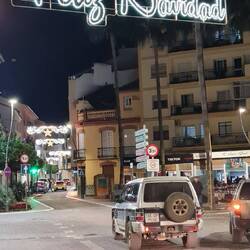 Und wir werden standesgemäß begrüßt