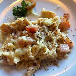 Frühstück im Buffalo Steak House