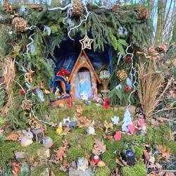 "Weihnachten für die Tiere" im Wald