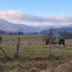 Blick auf das südliche Vorland der Vogesen
