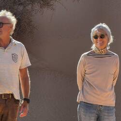 Elfi and Joe (Unimog) at sunrise