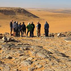 The next day. Discussing how we are going to get into the structure.