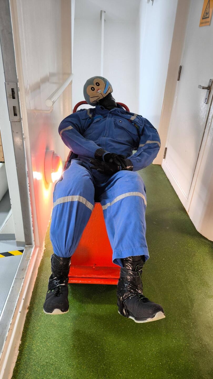 Ihm geht es nicht gut.