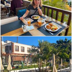 Frühstück in der Sonne