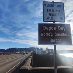 "Kleinster befahrbarer Naturhafen der Welt"