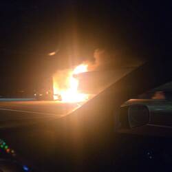 First one a burnimg inferno