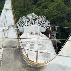 Panorama from the head of the bird