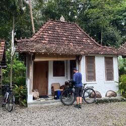 Our cabin at the homestay