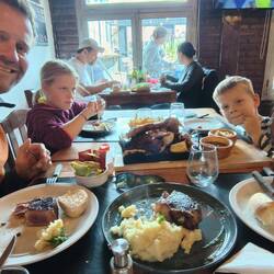 Mein Geburtstagsessen in El Calafate. Argentinisches Steak