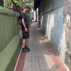 Following the music of a wonderful gamelan practice...