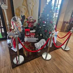 Hier wird zwar kein Weihnachten gefeiert aber für die Touris macht man doch alles