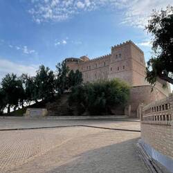 The Shush Castle was built to protect the surrounding excavation sites, such as the Ziggurat