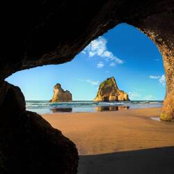 The famous Windows 10 wallpaper.