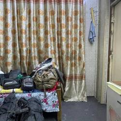 A cozy hotel. Somebody left their undies hanging there, in case you ran out out shorts