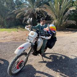 One day, Zaineb is going to ride as well.