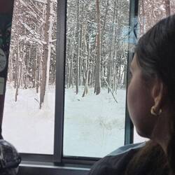 Shuttle bus back home