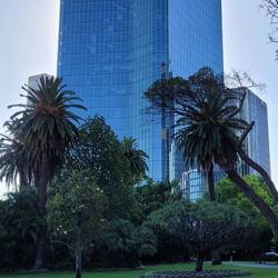 Überall Parkanlagen