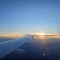Landeanflug auf Nizza