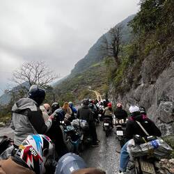 Quand on attendait que la route soit ouverte