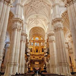 Long view of spacious interior