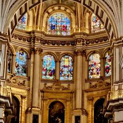 Massive amounts of gold at altar