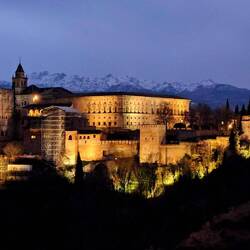Alhambra after dark
