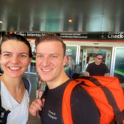 Erleichtert - wir durften einreisen