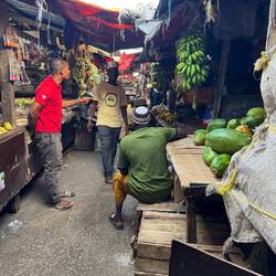 Der tägliche Markt - hier Gemüse