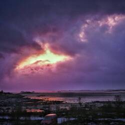 Die tägliche Wolkenlücke mit extra Drama heute